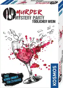 KOSMOS - Murder Mystery Party - Tödlicher Wein - Das Krimi-Dinner für zu Hause, 1 Stk