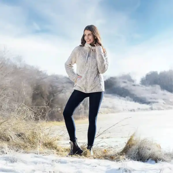 Bild 2 von Sherpa-Fleece Jacke für Damen