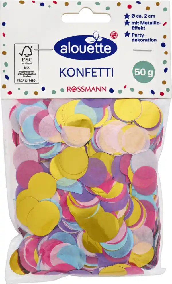 Bild 3 von alouette Konfetti, sortiert, 50 g