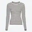 Bild 3 von Damen-Zopfstrickpullover mit Ringelmusterung