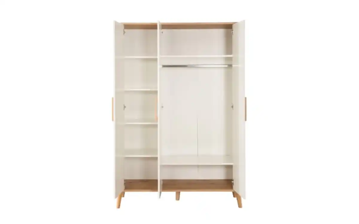 Bild 2 von Roba - Kleiderschrank Pauline, weiß/Artisan Eiche-Nachbildung, inkl. Kleiderstange