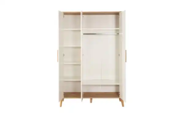 Bild 2 von Roba - Kleiderschrank Pauline, weiß/Artisan Eiche-Nachbildung, inkl. Kleiderstange