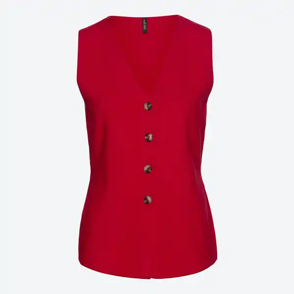 Bild 3 von Damen-Strickweste mit Knopfleiste