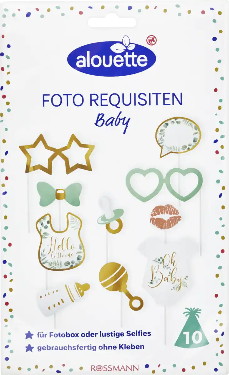 Bild 1 von alouette Foto Requisiten 10 St., sortiert