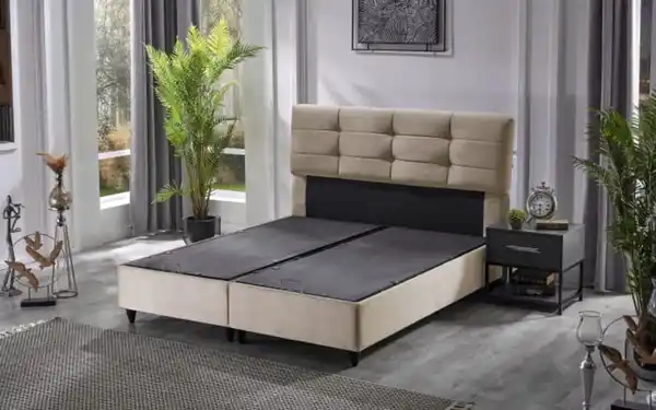 Bild 4 von Polsterbett Naomi, beige, 180 x 200 cm, inkl. Bettkasten