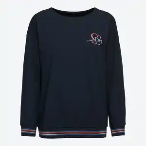 Damen-Sweatshirt mit U-Boot-Ausschnitt