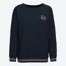 Bild 1 von Damen-Sweatshirt mit U-Boot-Ausschnitt