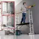 Bild 2 von Aluminium Leitergerüst 3 in 1