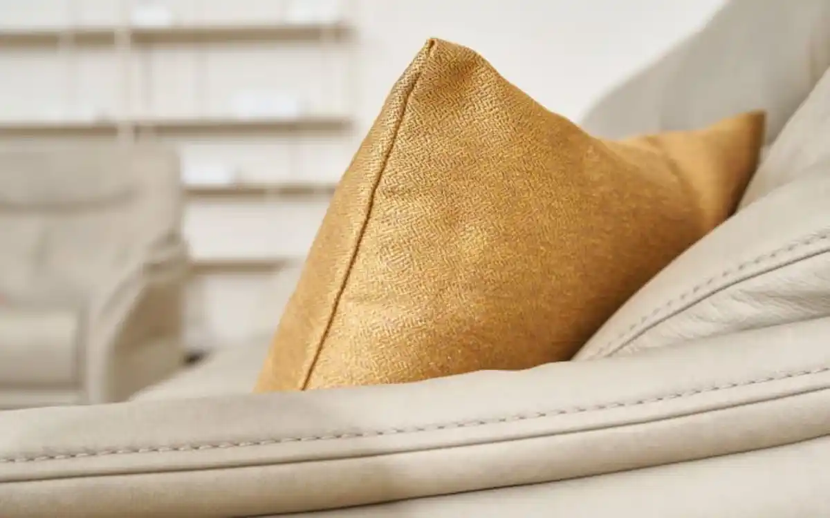 Bild 2 von Polstergarnitur Tangram, beige, inkl. Vorziehfunktion