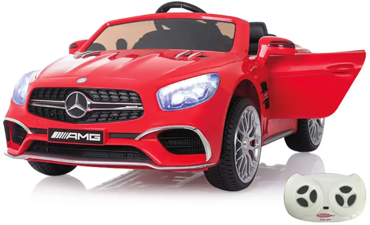 Bild 1 von Ride-on Mercedes-Benz SL65 AMG Kinder Elektrofahrzeug rot