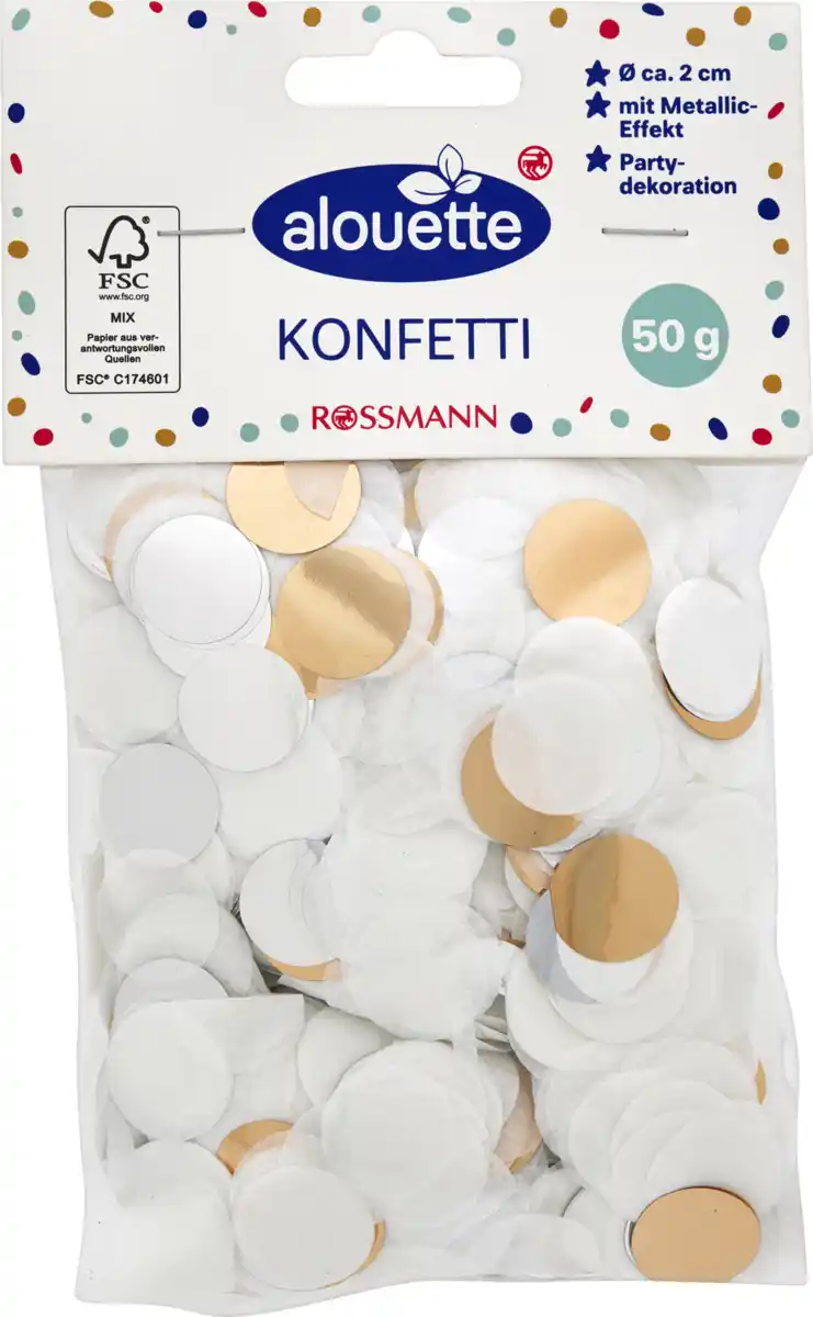Bild 1 von alouette Konfetti, sortiert, 50 g