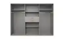 Bild 4 von Drehtürenschrank Düsseldorf, grau, 270 x 208 cm, inkl. Spiegelfront