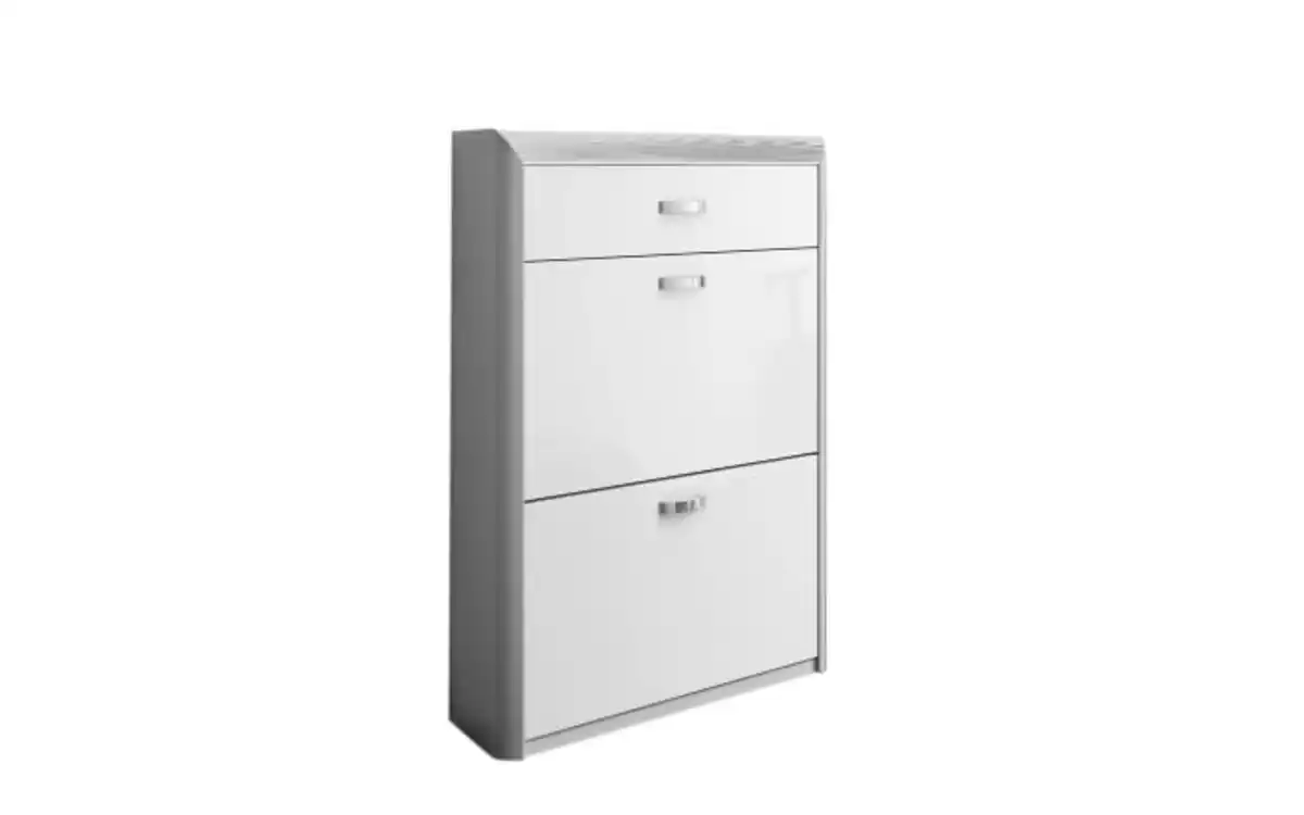 Bild 4 von Mondo - Garderobenkombi Entry, alufarbig/weiß