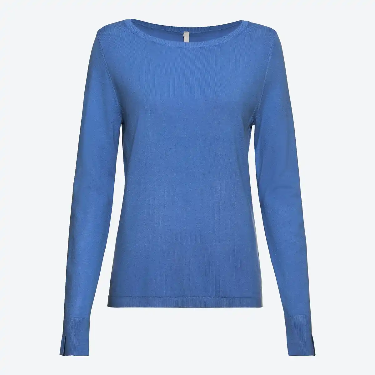 Bild 1 von Damen-Feinstrick-Pullover mit Rundhalsausschnitt