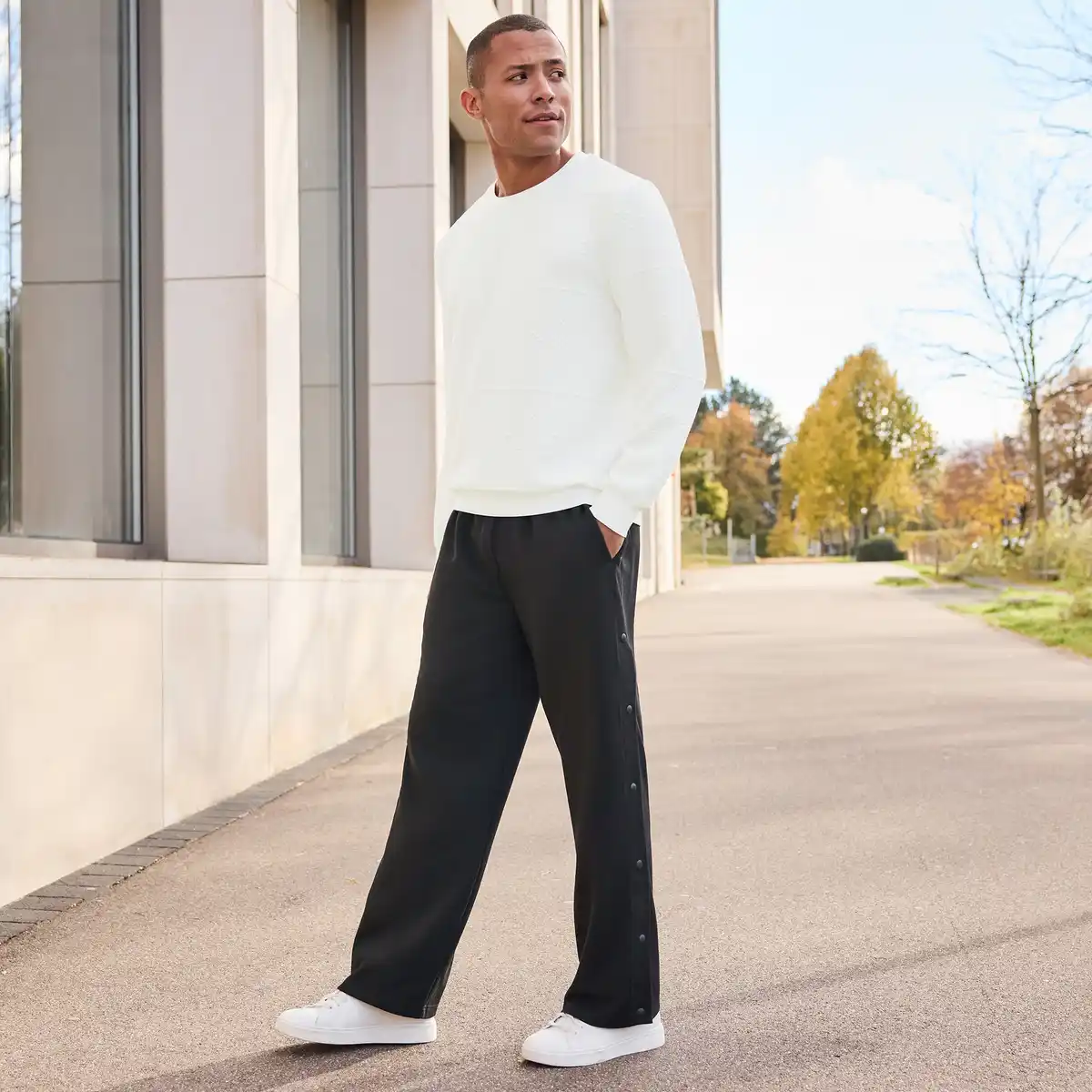 Bild 1 von Herren-Hose mit elastischem Bund