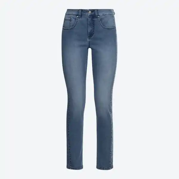 Bild 2 von Damen-Jeans mit Strasssteinen