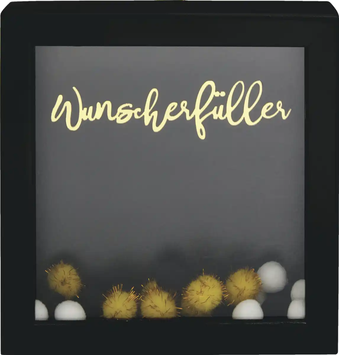 Bild 1 von IDEENWELT Spardose Wunscherfüller schwarz