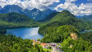 Eigene Anreise Bayern: Bannwaldsee Hotel in Halblech