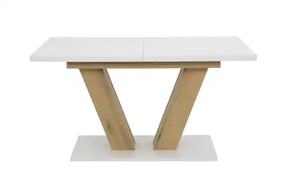 Bild 2 von Auszugstisch Hamm T, Eiche/weiß