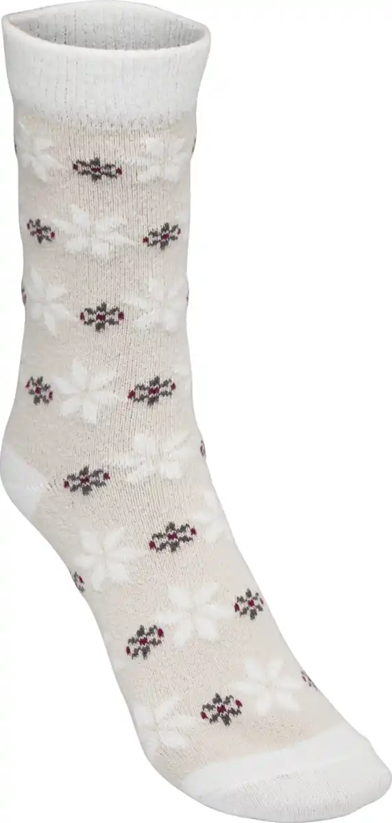 Bild 2 von IDEENWELT Norweger-Kuschelsocken taupe 35/38 2er-Set