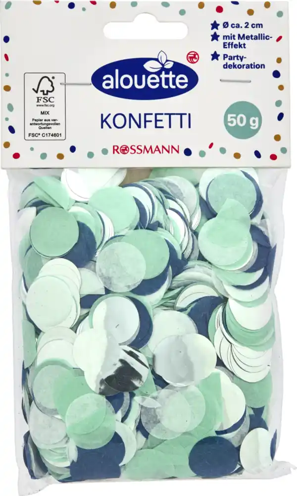 Bild 2 von alouette Konfetti, sortiert, 50 g