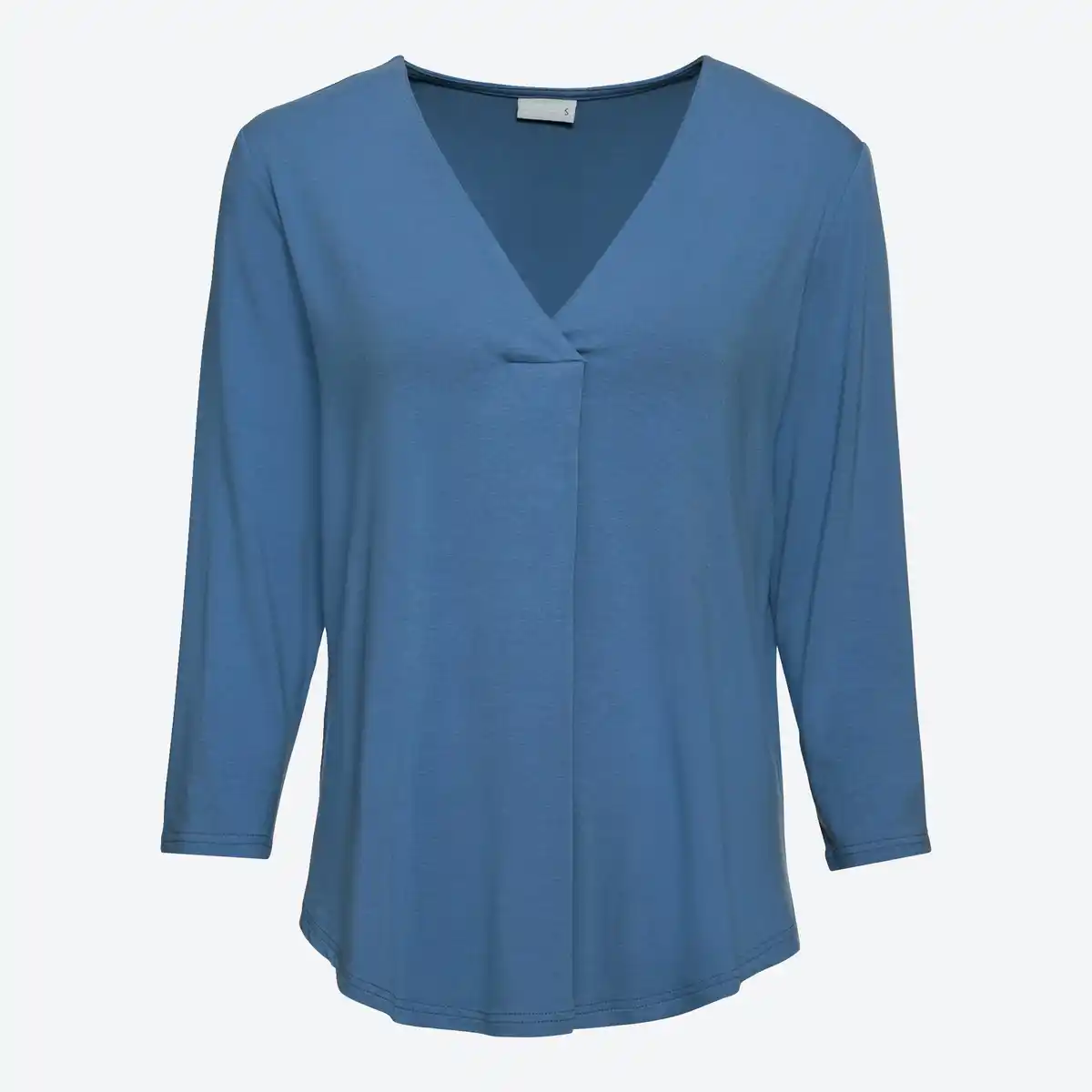 Bild 1 von Damen-Langarmshirt mit V-Ausschnitt