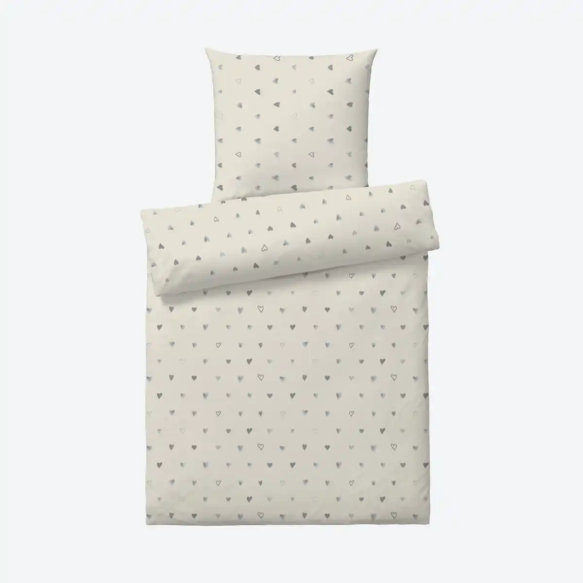 Bild 3 von Renforcé-Bettwäsche-Garnitur aus reiner Baumwolle