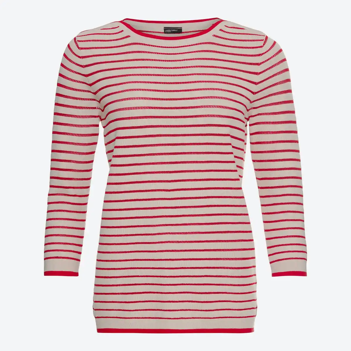 Bild 3 von Damen-Pullover mit Streifenmuster