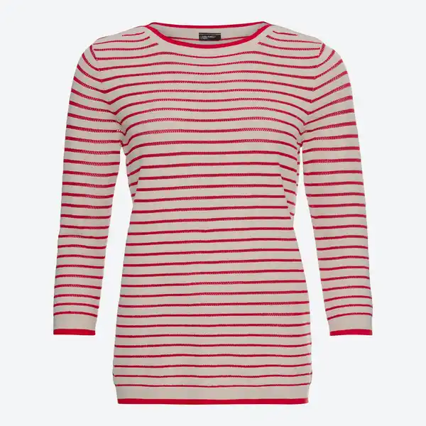 Bild 3 von Damen-Pullover mit Streifenmuster