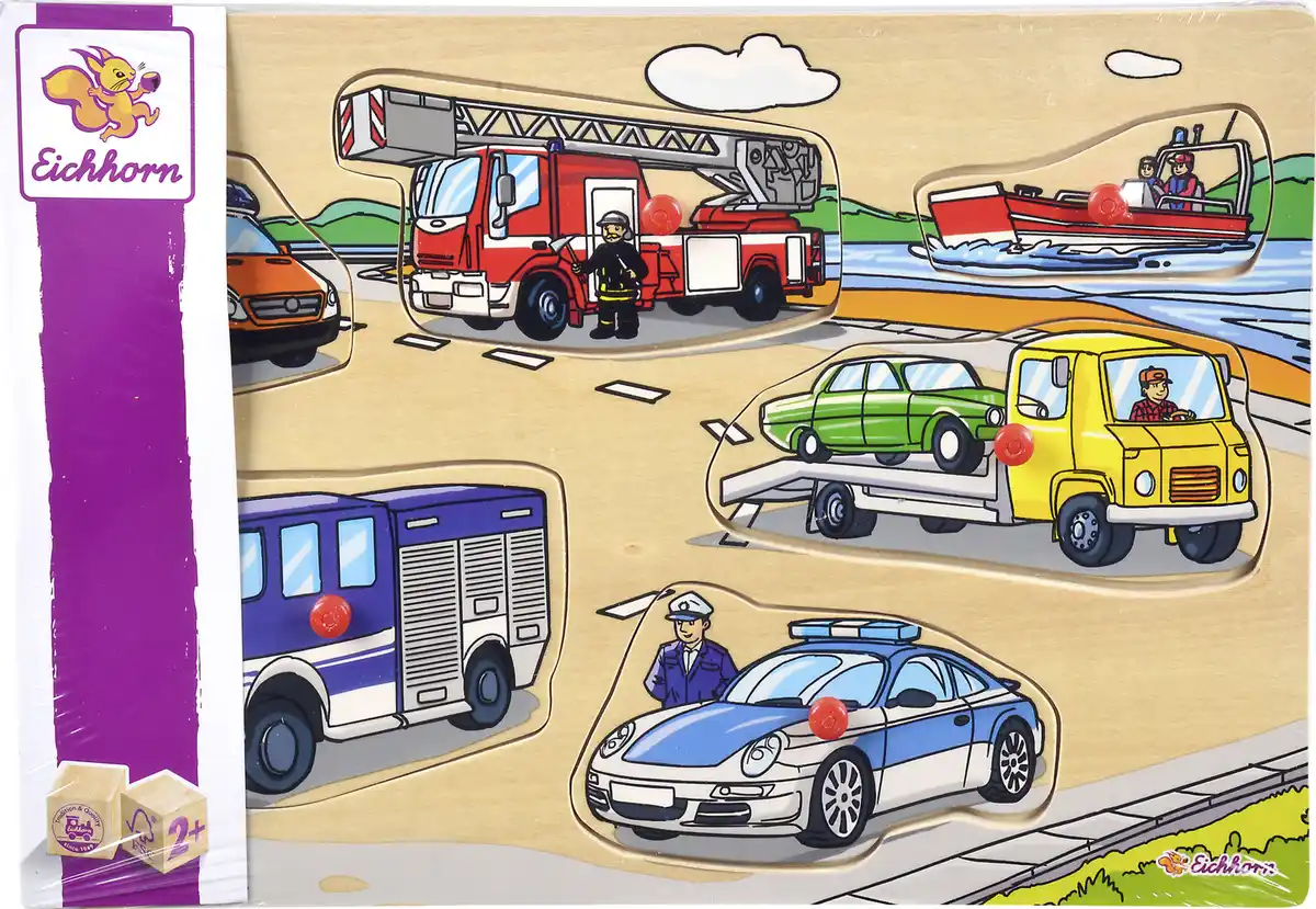 Bild 4 von Eichhorn Figuren-Steckpuzzle