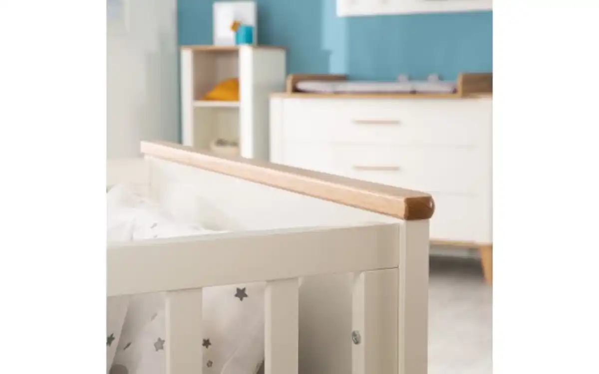 Bild 2 von Roba - Kombikinderbett Pauline, weiß/Artisan Eiche-Nachbildung, inkl. Höhenverstellung