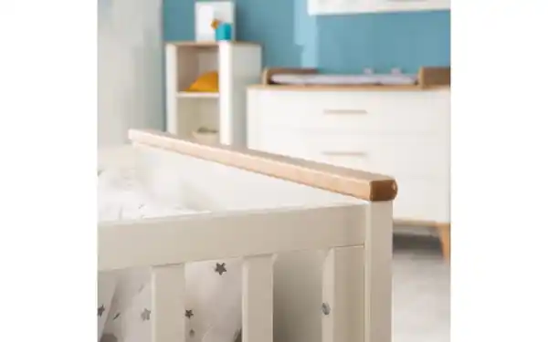 Bild 2 von Roba - Kombikinderbett Pauline, weiß/Artisan Eiche-Nachbildung, inkl. Höhenverstellung