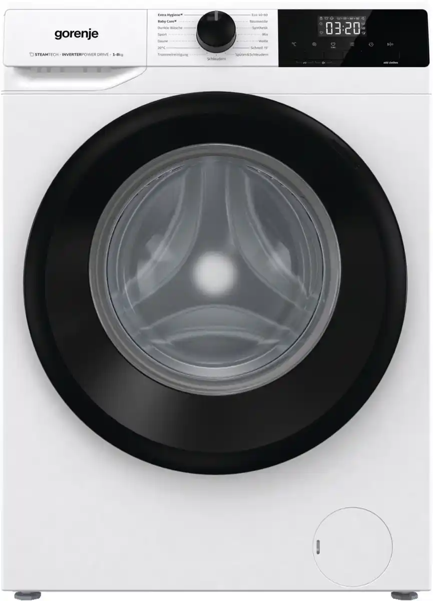 Bild 1 von WNHEI84APS/DE Stand-Waschmaschine-Frontlader weiß, 8 kg, 1400 U/min, 72 dBA