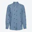 Bild 3 von Damen-Bluse mit Herz-Stickerei