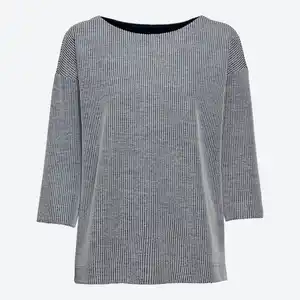 Damen-Langarmshirt mit U-Boot-Ausschnitt