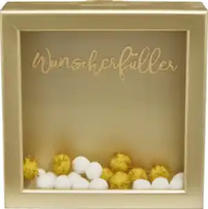 IDEENWELT Spardose-Wunscherfüller gold