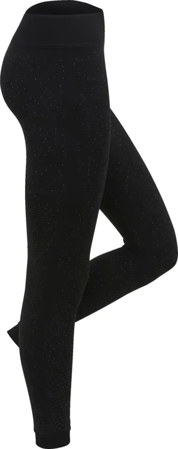 Bild 2 von under2wear Thermo Flausch Leggings Glitzer Gr. L (44/46)