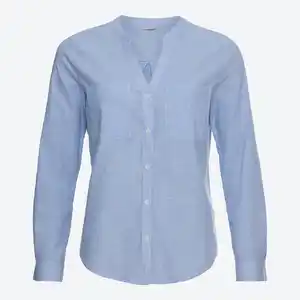 Damen-Bluse mit V-Ausschnitt