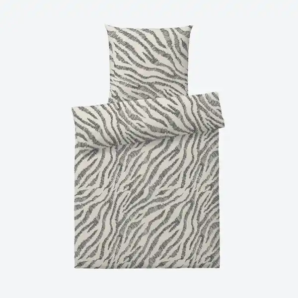 Bild 2 von Renforcé-Bettwäsche-Garnitur aus reiner Baumwolle