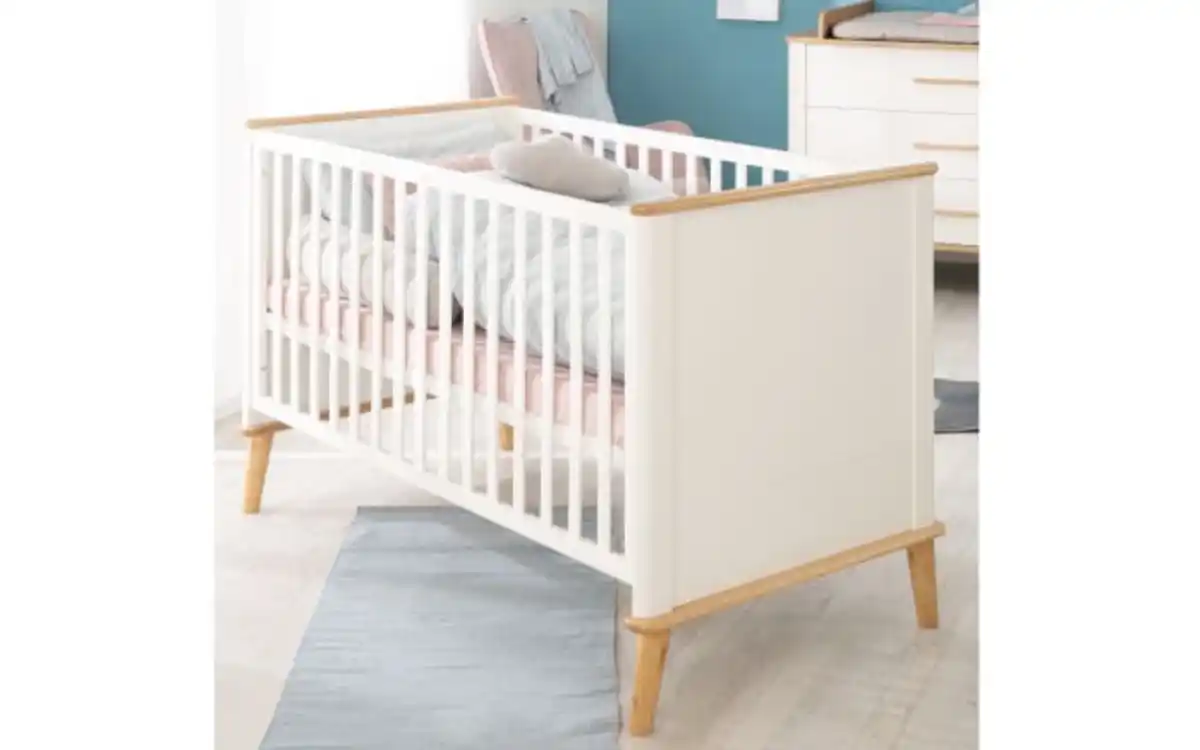 Bild 4 von Roba - Kombikinderbett Pauline, weiß/Artisan Eiche-Nachbildung, inkl. Höhenverstellung