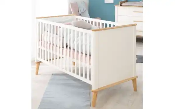 Bild 4 von Roba - Kombikinderbett Pauline, weiß/Artisan Eiche-Nachbildung, inkl. Höhenverstellung