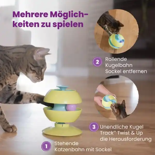 Bild 4 von Catstages Twist-A-Ball Track