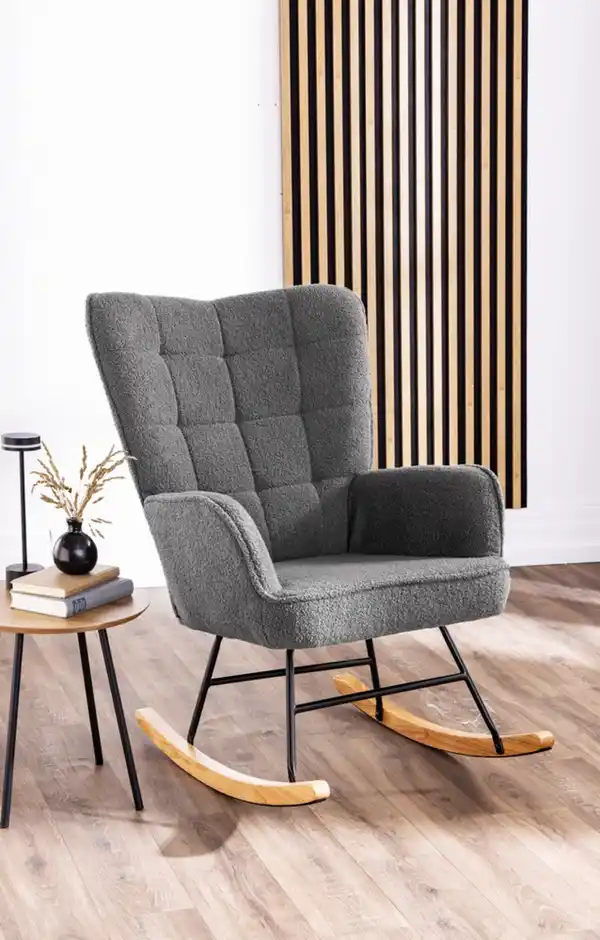 Bild 2 von Schaukelstuhl aus Polyester, ca. 71 x 92 x 101 cm