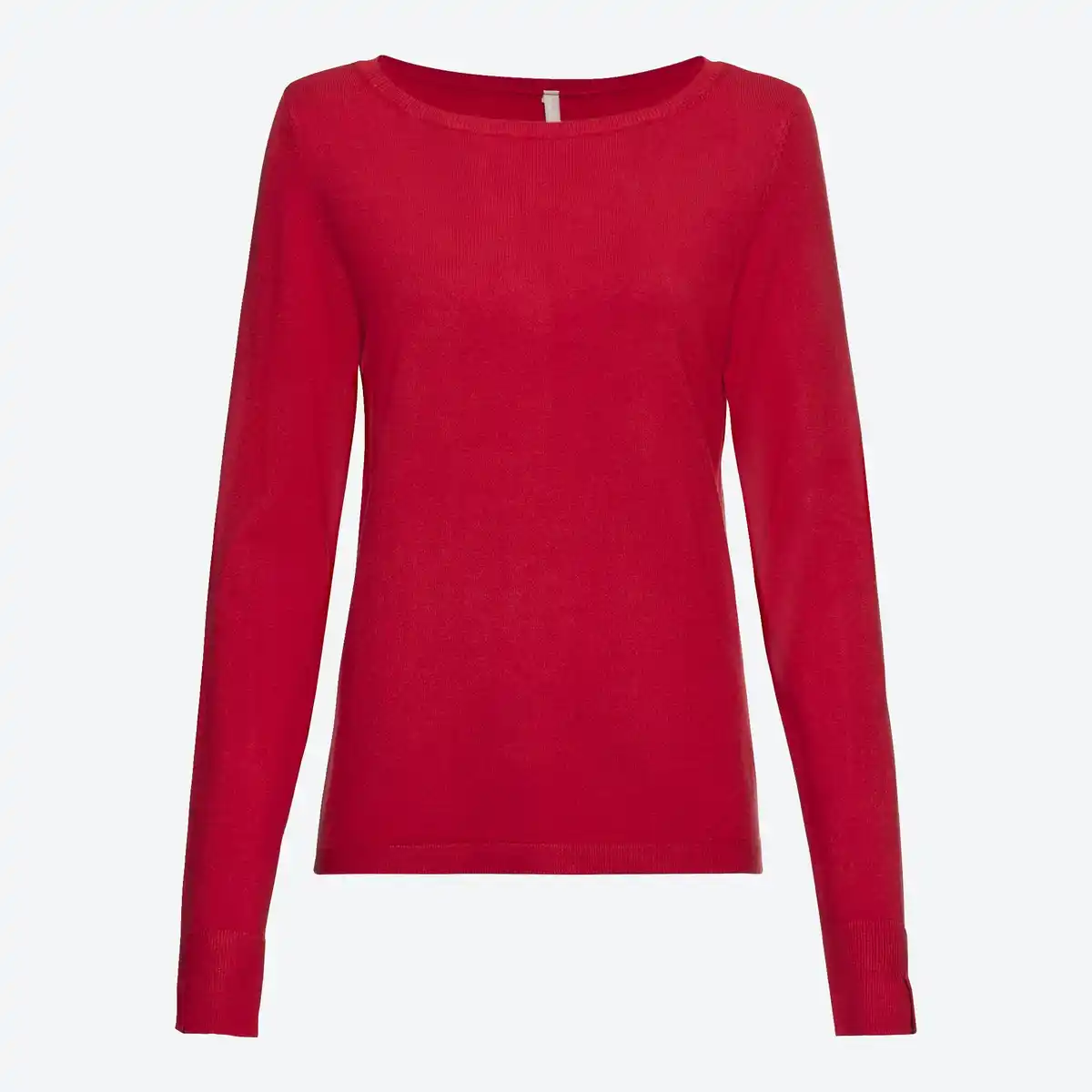 Bild 1 von Damen-Feinstrick-Pullover mit Rundhalsausschnitt