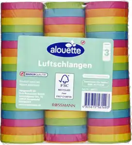 alouette Luftschlangen