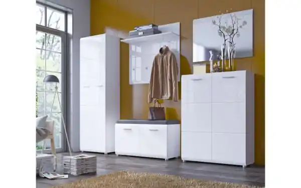 Bild 4 von Wojcik Meble Sp. z.o.o - Garderobenbank Merano, weiß