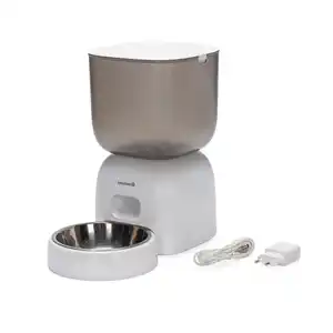 Beeztees Chris Smart Futterautomat 3 Liter weiß