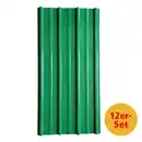 Bild 1 von Profil-/Trapezblech - 12er-Set, ca. 117 cm x 57 cm - Grün