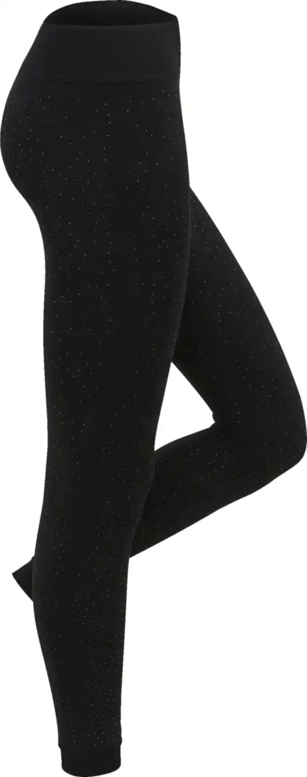 Bild 2 von under2wear Thermo Flausch Leggings Glitzer Gr. S (36/38)
