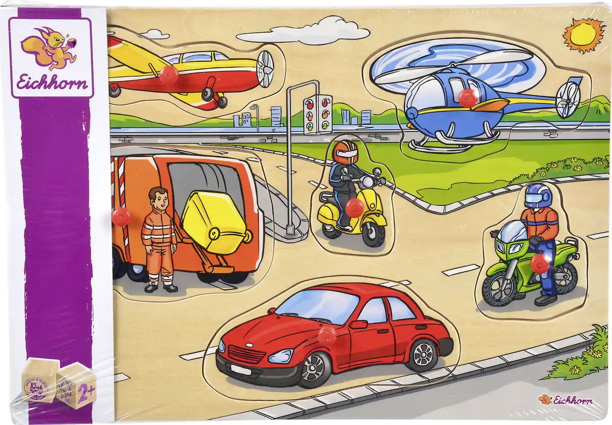 Bild 3 von Eichhorn Figuren-Steckpuzzle